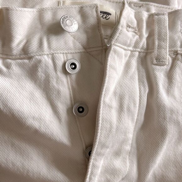 Madewell NWT Petite Low-Slung Straight Jeans Size 27P in Vintage Canvas - Picture 11 of 11